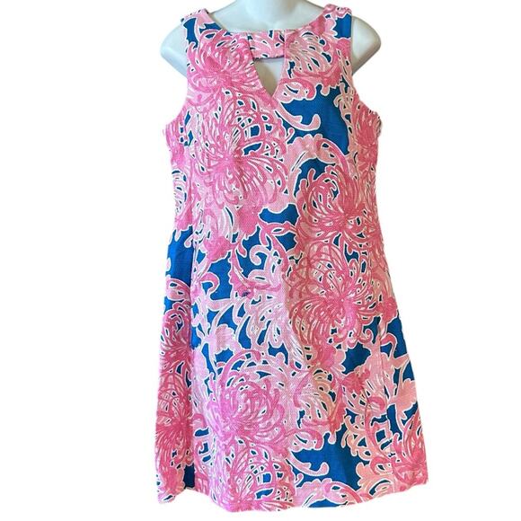 Just…Taylor Women’s Size 10 Pink and Blue Floral Sleeveless Dress - Picture 6 of 13